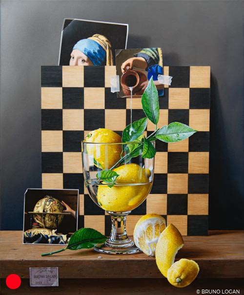 Bruno Logan - Trompe-l'oeil Painting